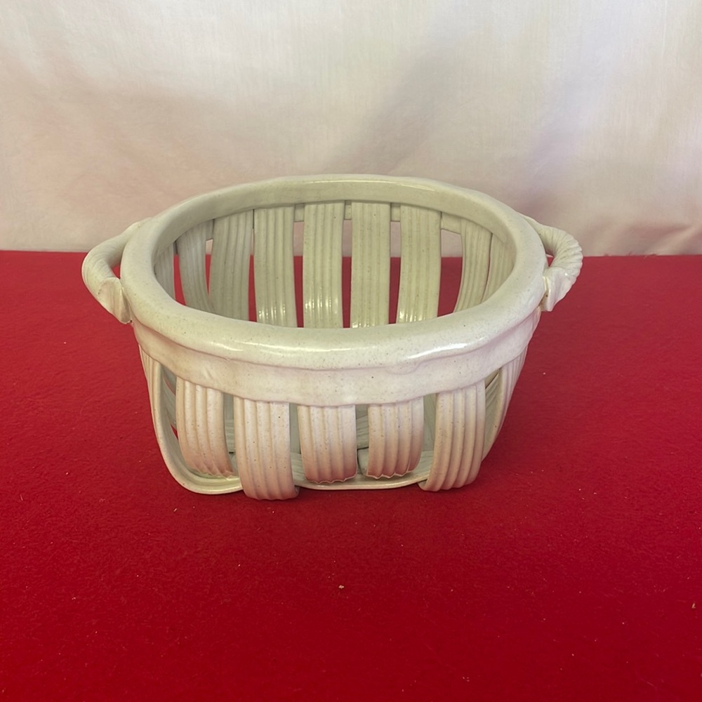 Parmentier Pottery Handcrafted Beige Ceramic Stoneware